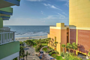 Myrtle Beach Condo Ocean View and Resort Amenities!